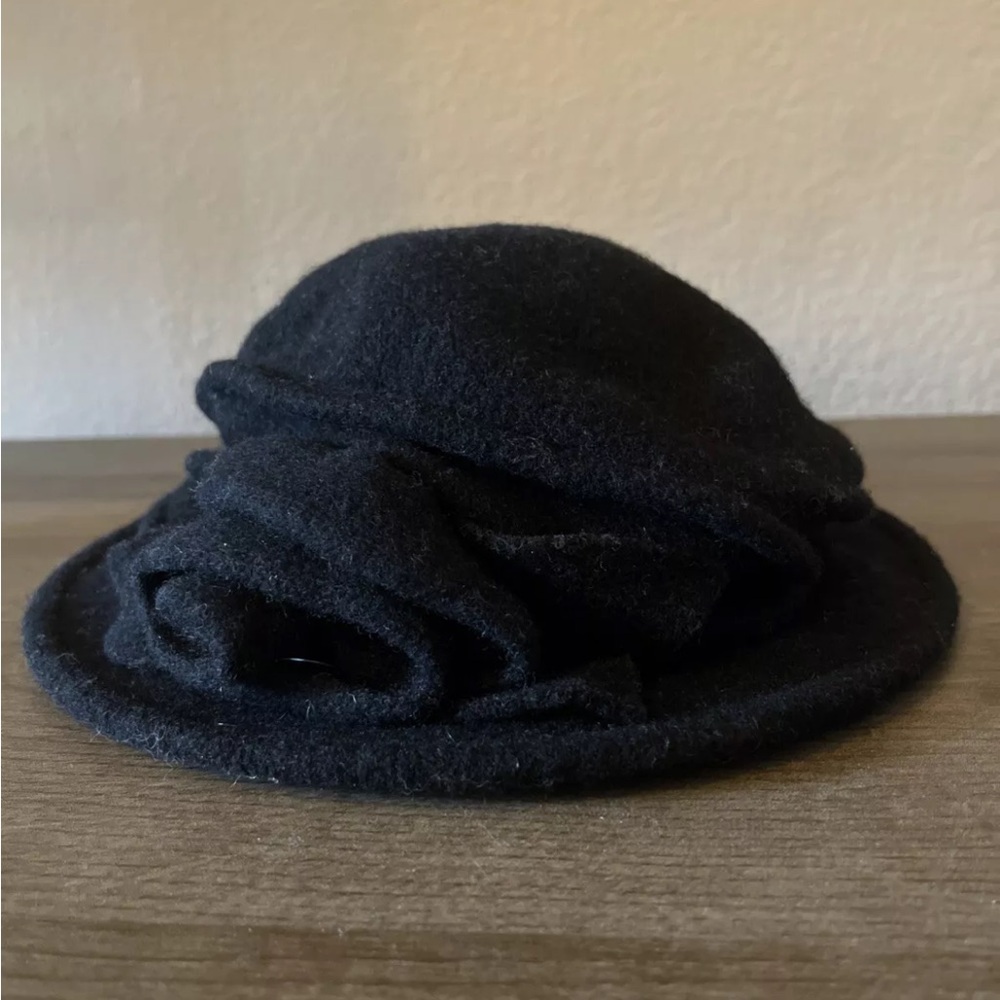 Scala Original 100% Wool Hat Women’s Black Hat Handmade 1921